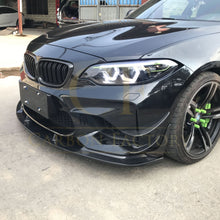 Load image into Gallery viewer, 3D Style Carbon Fibre Front Splitter for BMW F87 M2 OG 16-18
