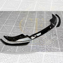 Load image into Gallery viewer, 3D Style Gloss Black Front Splitter for BMW 4 Series G22 G23 20-23
