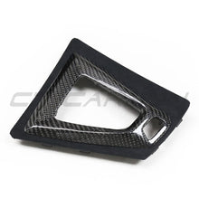 Load image into Gallery viewer, BMW M2C/M3/M4 F80/F82/F83/F87 ALCANTARA &amp; CARBON SHIFTER SURROUND (LHD)
