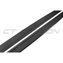Load image into Gallery viewer, BMW M3/M4 (F80 F82 F83) 2014-2020 PRE-PREG CARBON FIBRE SIDE SKIRTS
