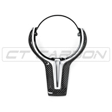 Load image into Gallery viewer, BMW Fxx M CAR CARBON FIBRE STEERING WHEEL TRIM
