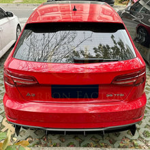 Load image into Gallery viewer, V Style Gloss Black Diffuser for Audi S3 8V Hatchback 17-20
