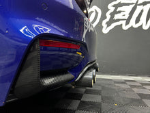 Load image into Gallery viewer, BMW M3 &amp; M4 F80 F82 F83 REAR CARBON FIBRE BUMPER CANARDS
