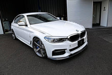Load image into Gallery viewer, 3DDesign Carbon Fibre Front Splitter for BMW 5 Series M Sport (2017-2019, G30 G31)
