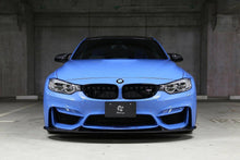 Load image into Gallery viewer, 3DDesign Carbon Fibre Front Splitter for BMW M3 &amp; M4 (2014-2020, F80 F82)
