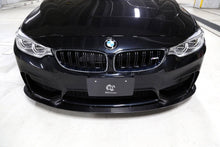 Load image into Gallery viewer, 3DDesign Carbon Fibre Front Splitter for BMW M3 &amp; M4 (2014-2020, F80 F82)
