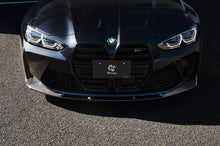 Load image into Gallery viewer, 3DDesign Carbon Fibre Front Splitter for BMW M3 &amp; M4 (2020+, G80 G81 G82 G83)
