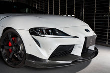 Load image into Gallery viewer, 3DDesign Carbon Fibre Front Splitter for Toyota Supra (2019+, J29)
