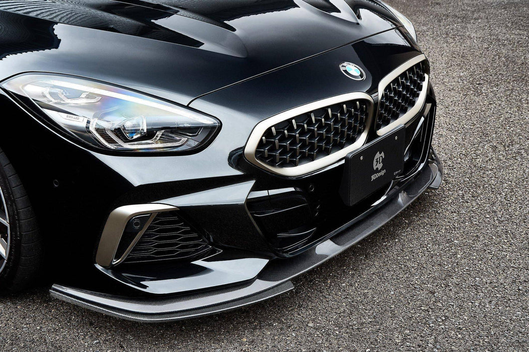 3DDesign Carbon Fibre Front Under Splitters for BMW Z4 (2019+, G29)