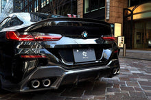 Load image into Gallery viewer, 3DDesign Carbon Fibre Rear Diffuser for BMW 8 Series (2019+, G16)
