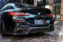 Load image into Gallery viewer, 3DDesign Carbon Fibre Rear Diffuser for BMW 8 Series (2019+, G16)
