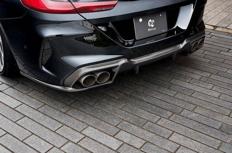 3DDesign Carbon Fibre Rear Diffuser for BMW M8 (2019+, F91 F92 F93)