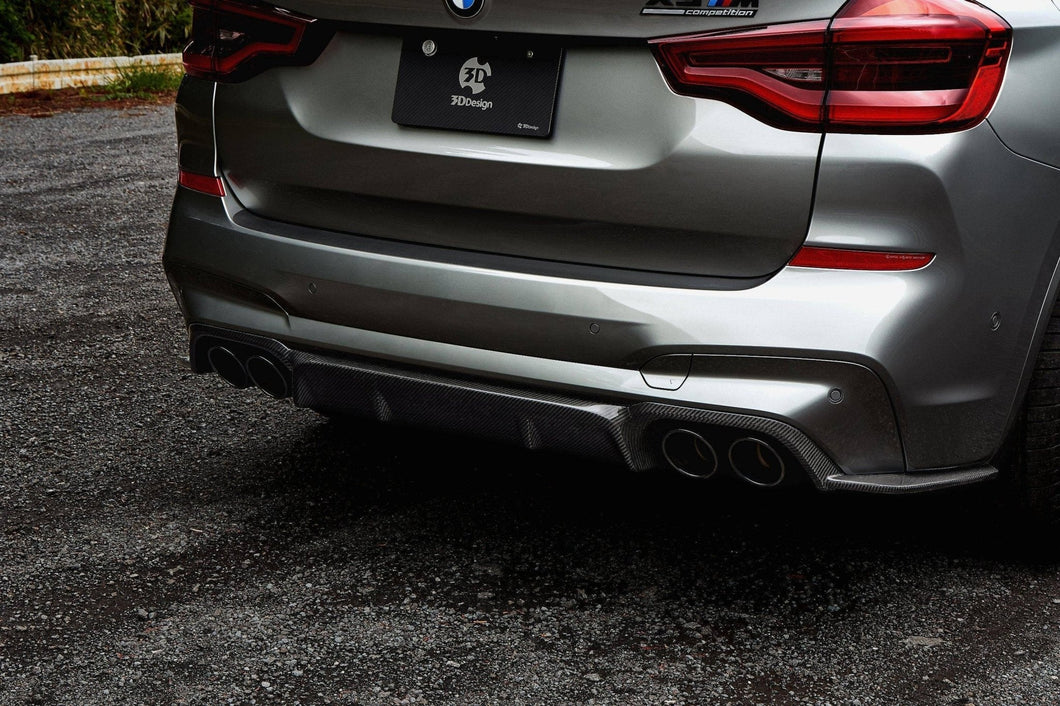 3DDesign Carbon Fibre Rear Diffuser for BMW X3M (2019+, F97)