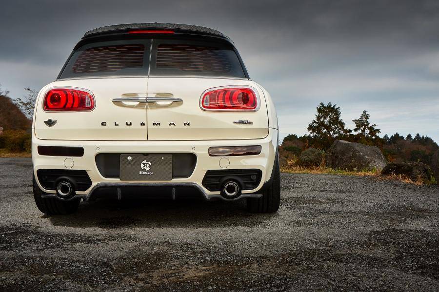 3DDesign Carbon Fibre Rear Diffuser For MINI Clubman JCW (2015+, F54)