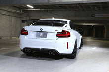 Load image into Gallery viewer, 3DDesign Carbon Fibre Rear Diffuser Type 1 V1 for BMW M2 &amp; M2 Competition F87 (2015-2021, incl. LCI) Pre-Preg 2x2 Twill Gloss Finish
