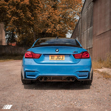 Load image into Gallery viewer, 3DDesign Type 1 Carbon Fibre Rear Diffuser for BMW M3 F80 (2014-2019) &amp; M4 F82/F83 (2014-2020) - Pre-Preg 2x2 Twill OEM Fit F8X Carbon Fiber Rear Valance
