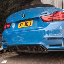 Load image into Gallery viewer, 3DDesign Type 1 Carbon Fibre Rear Diffuser for BMW M3 F80 (2014-2019) &amp; M4 F82/F83 (2014-2020) - Pre-Preg 2x2 Twill OEM Fit F8X Carbon Fiber Rear Valance
