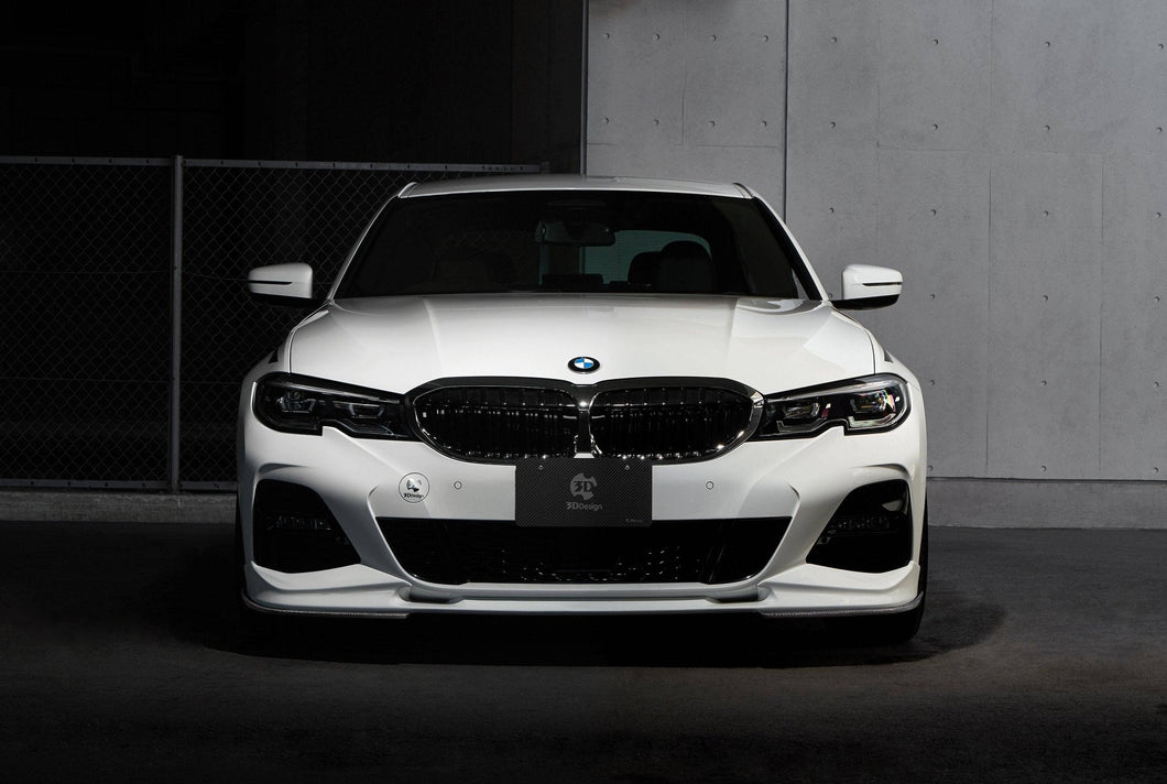 3DDesign Front Splitter For BMW 3 Series M Sport (2018-2022, G20 G21)