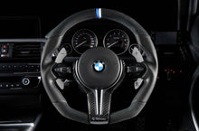 Load image into Gallery viewer, 3DDesign Sport Steering Wheel for BMW F Series (2012–2021) – Alcantara &amp; Leather Gun-Grip, OEM Direct Replacement – Fits F20 F21 F22 F87 BMW M2, F30 F80 BMW M3, F32 F33 F82 BMW M4, F26 X4
