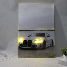 Load image into Gallery viewer, Custom LED Gloss Car Canvas Wall Art - Customise Yours / 60x40cm - DIVERSION
