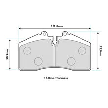 Load image into Gallery viewer, Stoptec ST40/45 Front Performance Brake Pads 0439
