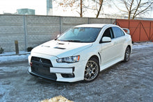 Load image into Gallery viewer, Maxton Design - FRONT RACING SPLITTER V.3 MITSUBISHI LANCER EVO X (2005-2017)
