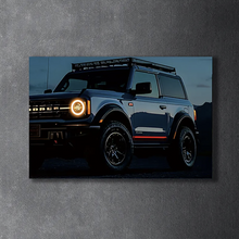 Load image into Gallery viewer, Custom LED Gloss Car Canvas Wall Art - Customise Yours / 60x40cm - DIVERSION
