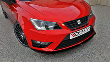 Load image into Gallery viewer, Maxton Design - FRONT SPLITTER SEAT IBIZA IV CUPRA (6J) FACELIFT
