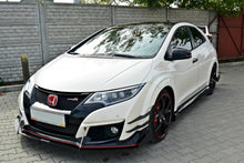 Load image into Gallery viewer, Maxton Design - FRONT RACING SPLITTER V.2 HONDA CIVIC IX TYPE R (2015-2017)
