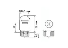 Load image into Gallery viewer, 580 DRL Sidelight Bulbs – 6500K White | IllumiNite (7443 | T20 | W21/5w)

