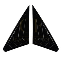 Load image into Gallery viewer, Gloss Black Window Louver Vents for Audi A3 8V S3 Saloon 13-20
