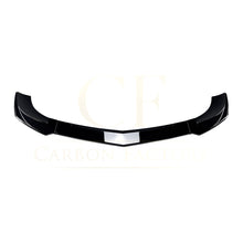 Load image into Gallery viewer, V Style Gloss Black Front Splitter for Mercedes Benz W204 C Class AMG Model 11-14
