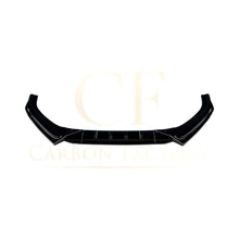 Load image into Gallery viewer, V Style Gloss Black Front Splitter for Audi A4 B9 S Line &amp; S4 17-19
