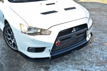 Load image into Gallery viewer, Maxton Design - FRONT RACING SPLITTER V.1 MITSUBISHI LANCER EVO X (2007-2015)
