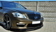 Load image into Gallery viewer, Maxton Design - FRONT SPLITTER MERCEDES S-CLASS W221 AMG
