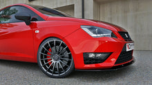 Load image into Gallery viewer, Maxton Design - FRONT SPLITTER SEAT IBIZA IV CUPRA (6J) FACELIFT
