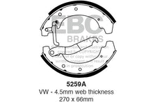 Load image into Gallery viewer, EBC Replacement Brake Shoe Set (5259A)
