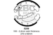 Load image into Gallery viewer, EBC Brake Shoe Replacement Set

