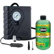 Load image into Gallery viewer, Slime Smart Tyre Repair Kit 12V Compressor And 473ml Solution

