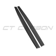 Load image into Gallery viewer, BMW M3/M4 (F80 F82 F83) 2014-2020 PRE-PREG CARBON FIBRE SIDE SKIRTS
