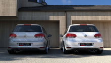 Load image into Gallery viewer, Maxton Design - REAR VALANCE VW GOLF VI WITH 2 EXHAUST HOLE

