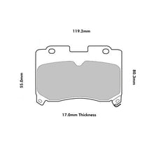 Load image into Gallery viewer, Toyota SUPRA Front Performance Brake Pads 0602
