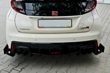 Load image into Gallery viewer, Maxton Design - RACING REAR SIDE SPLITTERS HONDA CIVIC IX TYPE R (2015-2017)
