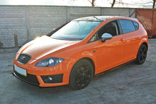 Load image into Gallery viewer, Maxton Design - FRONT SPLITTER V.2 SEAT LEON MK2 CUPRA / FR (FACELIFT)
