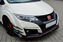 Load image into Gallery viewer, Maxton Design - FRONT RACING SPLITTER V.1 HONDA CIVIC IX TYPE R (2015-2017)
