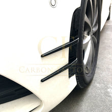 Load image into Gallery viewer, Type 2 Gloss Black Front Canards for Mercedes Benz W177 A Class AMG &amp; A35 18-22
