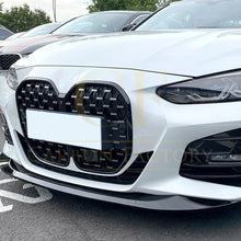 Load image into Gallery viewer, MP Style Gloss Black Front Splitter for BMW 4 Series G22 G23 20-23
