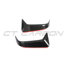 Load image into Gallery viewer, BMW F95 X5M 2019-2022 (PRE-LCI) CARBON FIBRE REAR BUMPER TRIM - CT DESIGN
