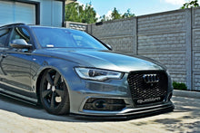 Load image into Gallery viewer, Maxton Design - FRONT SPLITTER V.1 AUDI S6 / A6 C7 S-LINE (2011-2014)
