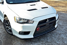 Load image into Gallery viewer, Maxton Design - FRONT SPLITTER V.2 MITSUBISHI LANCER EVO X (2007-2015)
